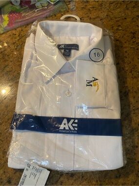 White Dress Shirt - boys Size 16